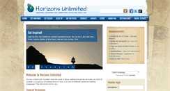 Desktop Screenshot of horizonsunlimited.com