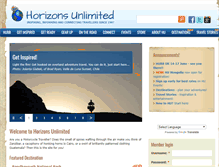 Tablet Screenshot of horizonsunlimited.com